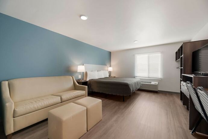 Imagen de la habitación del Hotel Woodspring Suites Phoenix-deer Valley. Foto 13