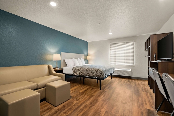 Imagen de la habitación del Hotel Woodspring Suites Port Orange - Daytona Beach. Foto 7