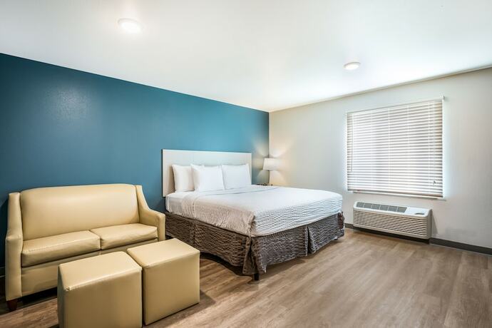 Imagen de la habitación del Hotel Woodspring Suites Portland Vancouver. Foto 11
