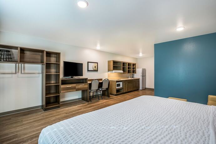 Imagen de la habitación del Hotel Woodspring Suites Portland Vancouver. Foto 14