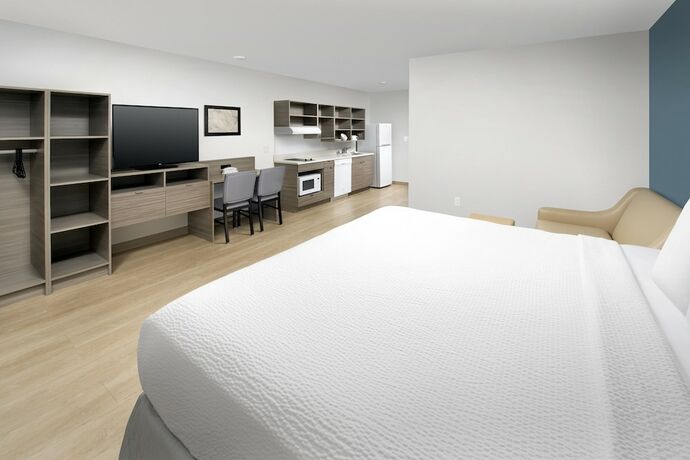 Imagen de la habitación del Hotel Woodspring Suites Portland Vancouver. Foto 16