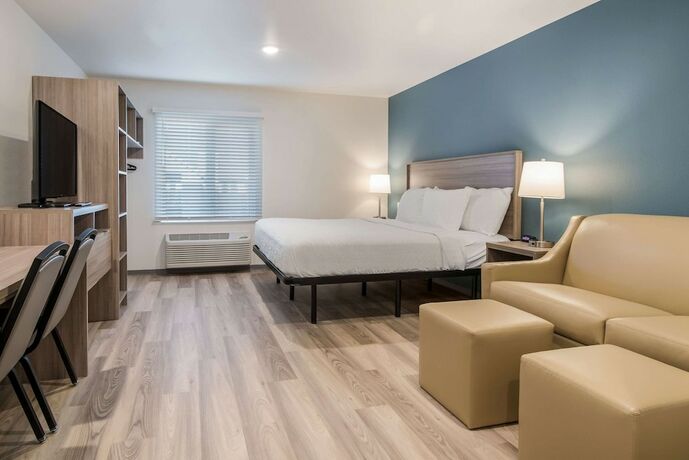 Imagen de la habitación del Hotel Woodspring Suites Portland Vancouver. Foto 19