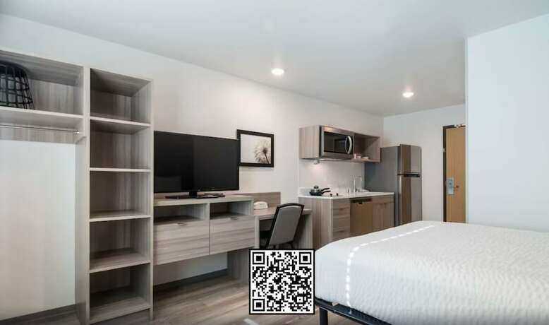 Imagen de la habitación del Hotel Woodspring Suites Portland Vancouver. Foto 20