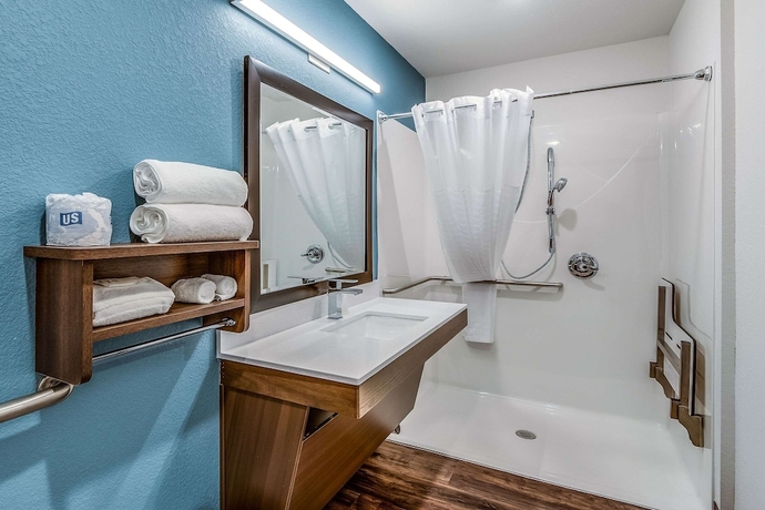 Imagen de la habitación del Hotel Woodspring Suites West Des Moines. Foto 10