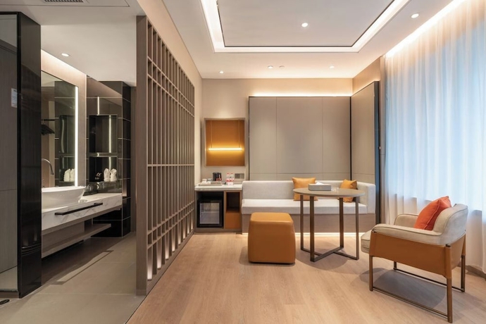 Imagen de la habitación del Hotel World (Jinan CBD Dingjiazhuang Subway Station). Foto 12