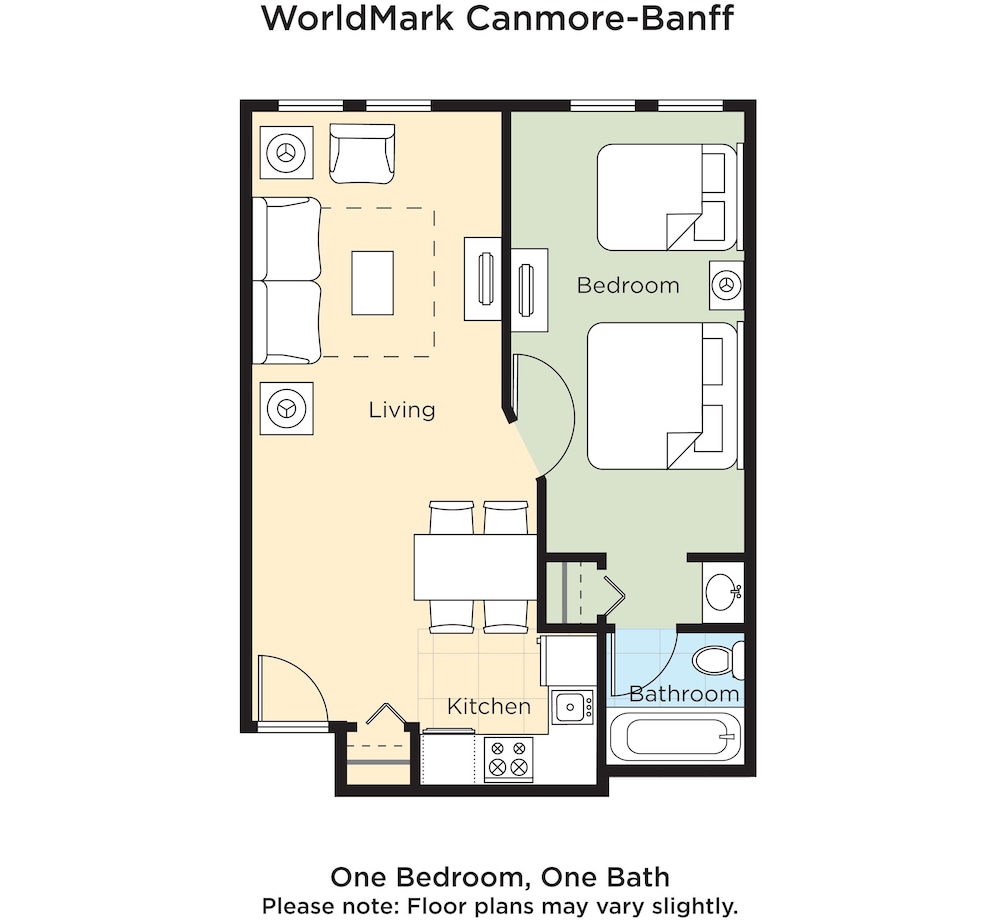 Imagen de la habitación del Hotel Worldmark Canmore - Banff. Foto 9