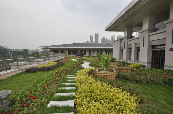 Imagen de los exteriores del Hotel Wuhan Guochuang Chuyuan Donghu. Foto 16