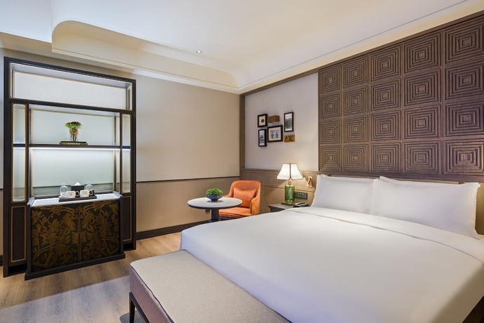 Imagen de la habitación del Hotel Wuhan Hankou Jiangtan Manxin Mansion. Foto 4