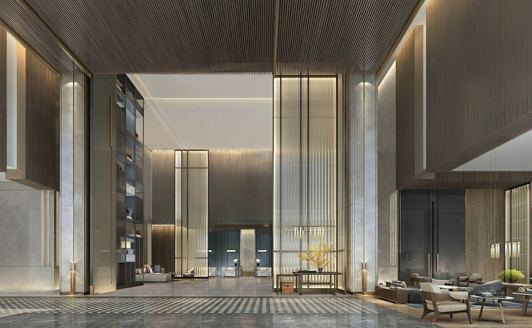 Imagen de los interiores del Hotel Wuhan Marriott Optics Valley. Foto 18