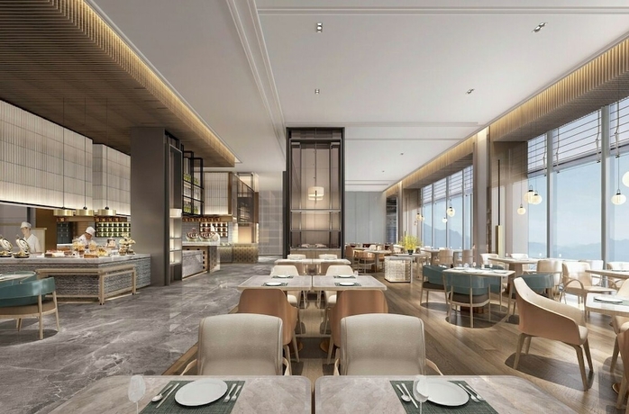 Imagen del bar/restaurante del Hotel Wuhan Marriott Optics Valley. Foto 1