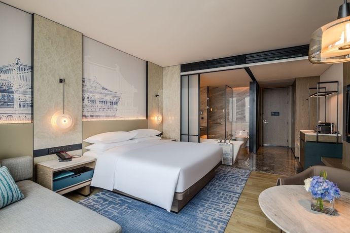 Imagen de la habitación del Hotel Wuhan Marriott Wuchang. Foto 4