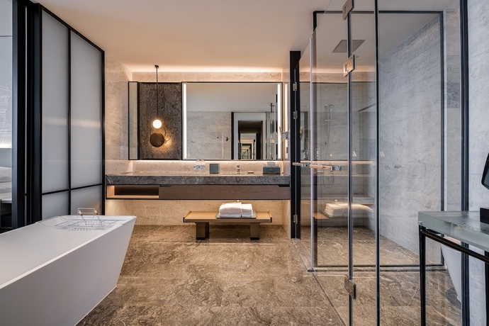 Imagen de la habitación del Hotel Wuhan Marriott Wuchang. Foto 16