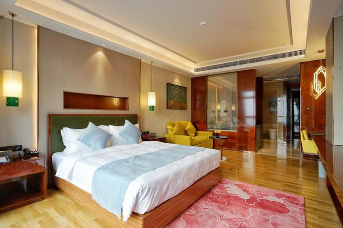 Imagen de la habitación del Hotel Wuhan Wellton Yiju. Foto 8
