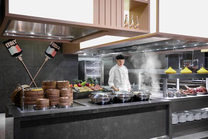 Imagen del bar/restaurante del Hotel Wuxi Marriott Lihu Lake. Foto 4