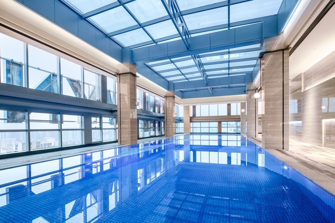 Imagen de la piscina del Hotel Wyndham Changsha South. Foto 19