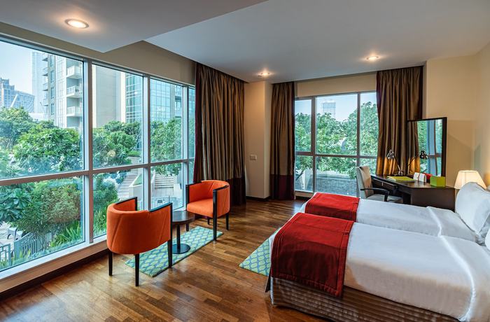 Imagen de la habitación del Hotel Wyndham Downtown Dubai. Foto 10