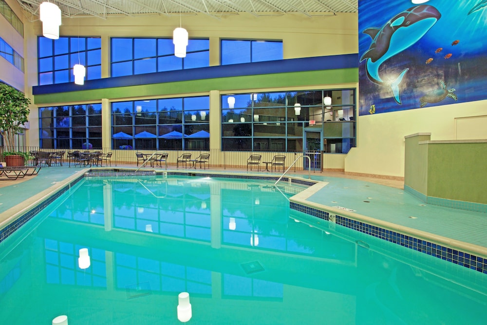 Imagen de la piscina del Hotel Wyndham Flint MI Grand Blanc Bishop Airport Conference Ct. Foto 20