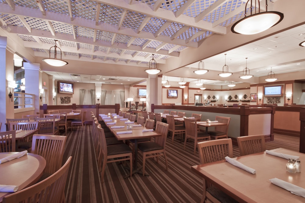 Imagen del bar/restaurante del Hotel Wyndham Flint MI Grand Blanc Bishop Airport Conference Ct. Foto 3