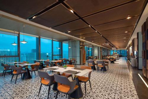 Imagen del bar/restaurante del Hotel Wyndham Garden Lanzhou West Railway Station. Foto 7