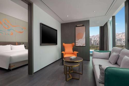 Imagen de la habitación del Hotel Wyndham Garden Lanzhou West Railway Station. Foto 8
