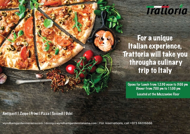 Imagen del bar/restaurante del Hotel Wyndham Garden Manama. Foto 3