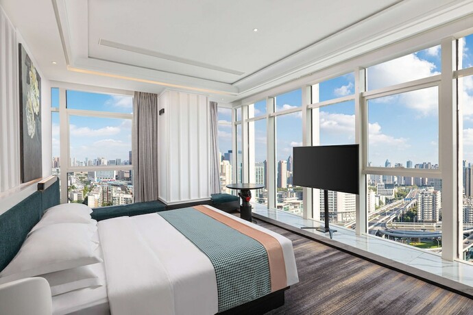 Imagen de la habitación del Hotel Wyndham Garden Wuhan Hankou. Foto 11
