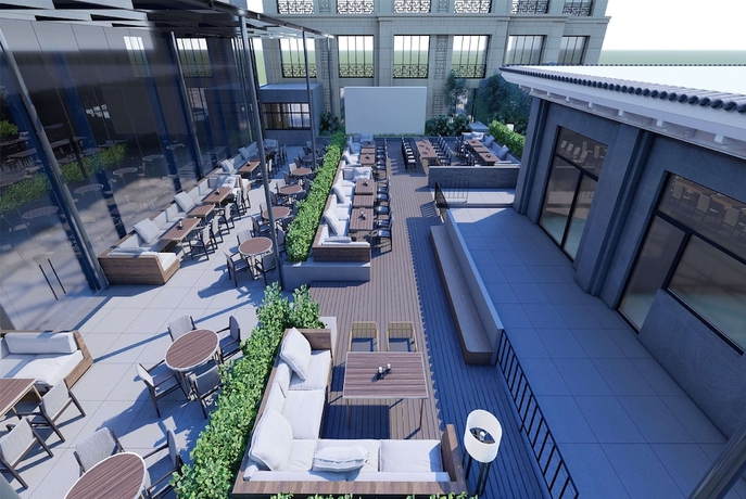 Imagen del bar/restaurante del Hotel Wyndham Garden Wuyishan. Foto 4