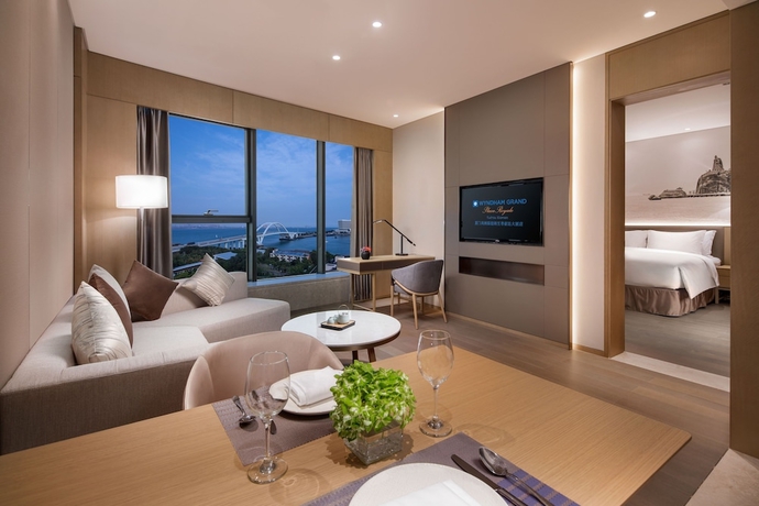 Imagen de la habitación del Hotel Wyndham Grand Plaza Royale Yuzhou Xiamen. Foto 5