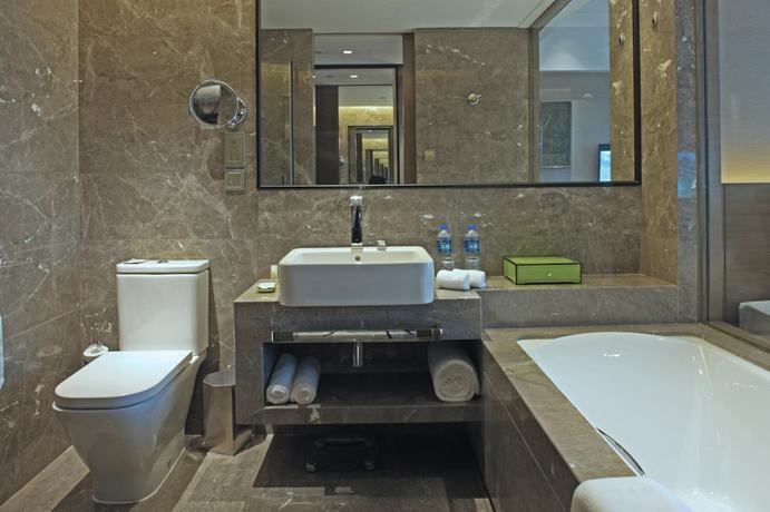 Imagen del bar/restaurante del Hotel Wyndham Jinjiang, Jinjiang. Foto 3