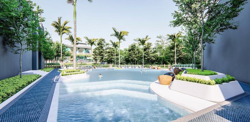 Imagen de la piscina del Hotel Wyndham La Vita Rawai Phuket. Foto 20