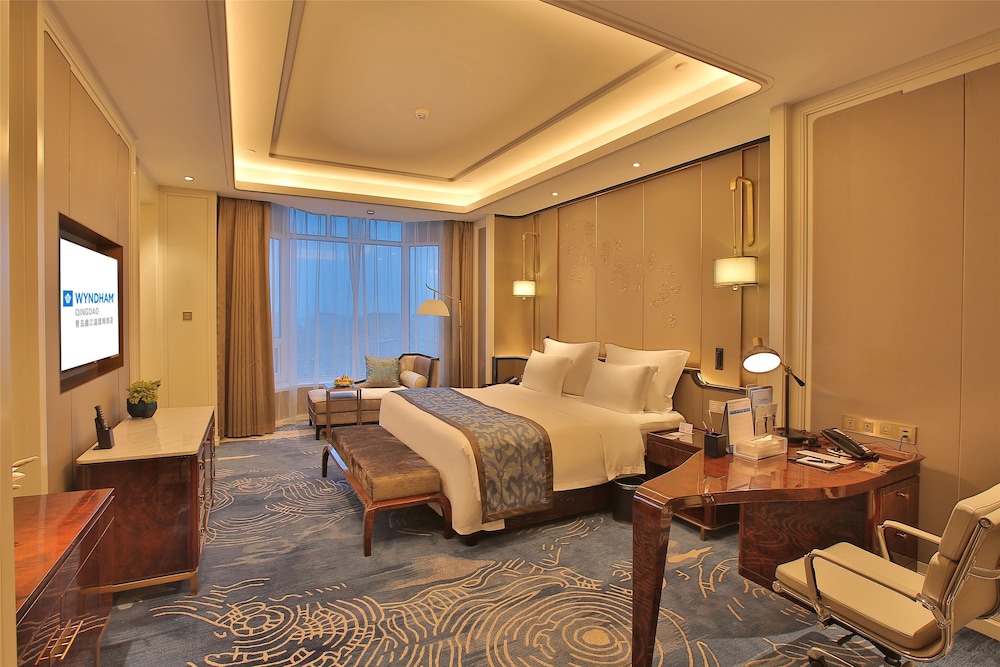 Imagen de la habitación del Hotel Wyndham Qingdao. Foto 7