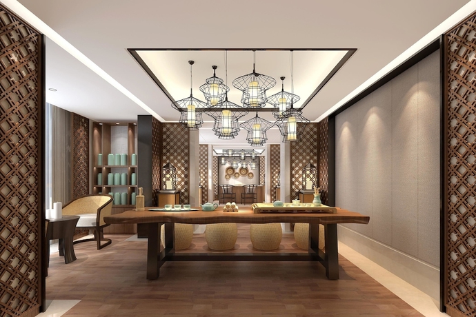 Imagen de la piscina del Hotel Wyndham Shenzhou Peninsula. Foto 8