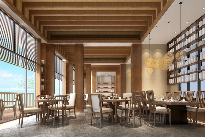 Imagen del bar/restaurante del Hotel Wyndham Shenzhou Peninsula. Foto 2