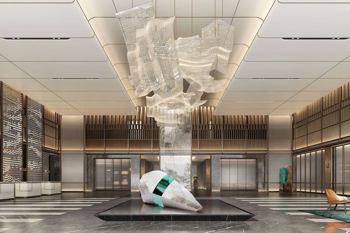 Imagen de los interiores del Hotel Wyndham Wenzhou. Foto 9