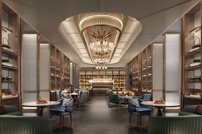 Imagen de los interiores del Hotel Wyndham Wenzhou. Foto 10