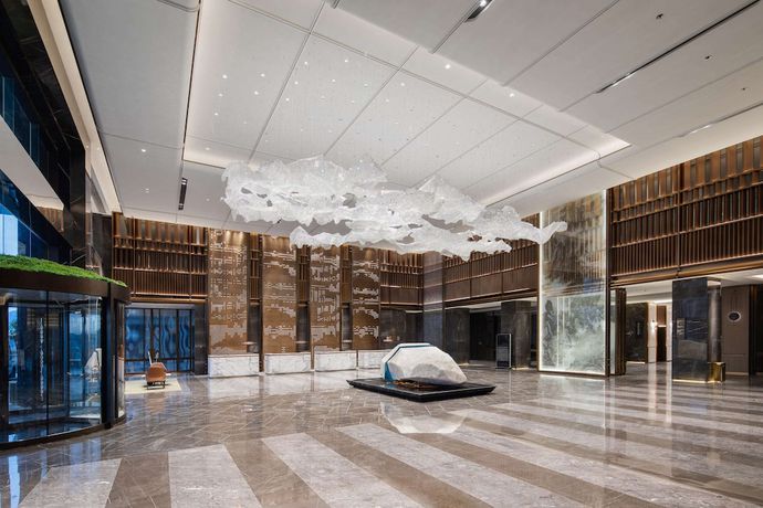 Imagen de los interiores del Hotel Wyndham Wenzhou. Foto 11