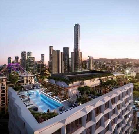 Imagen de la piscina del Hotel X Brisbane Fortitude Vly, Vignette Collection, an IHG Hotel. Foto 16