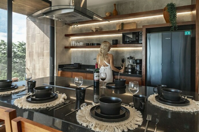 Imagen de la habitación del Hotel Xamb&eacute;, Tulum. Foto 18
