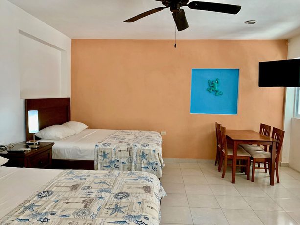 Imagen de la habitación del Hotel Xbulu-Ha. Foto 9