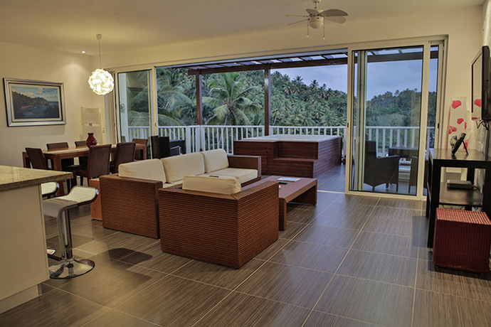 Imagen de los interiores del Hotel Xeliter Vista Mare - Free Wifi, Samaná. Foto 12