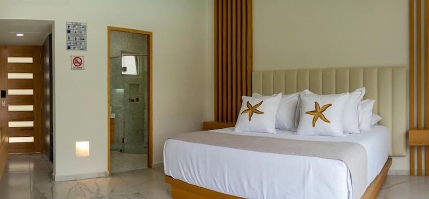 Imagen de la habitación del Hotel Xhiara. Foto 5