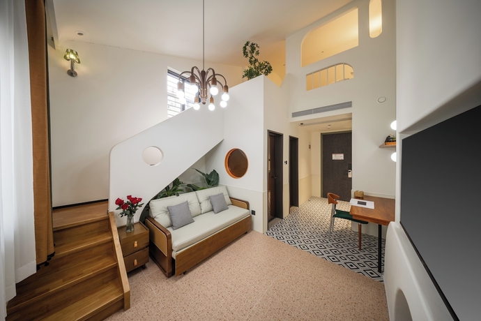 Imagen de la habitación del Hotel Xiamen Yidu Trendy Homestay. Foto 2