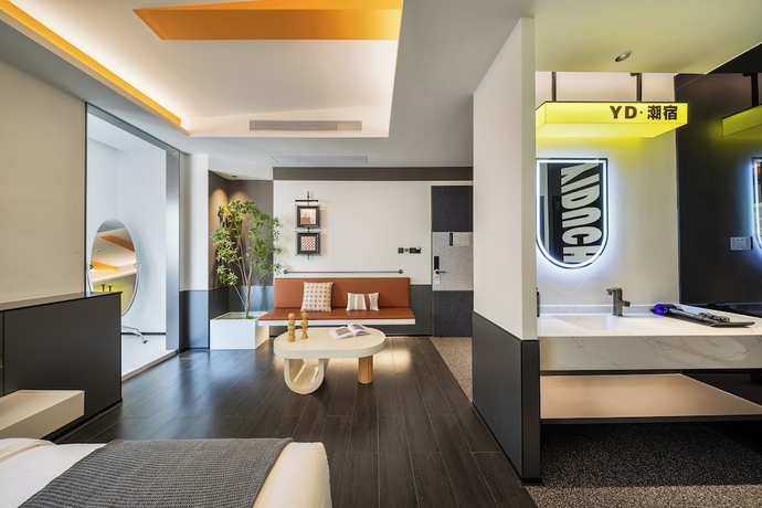Imagen de la habitación del Hotel Xiamen Yidu Trendy Homestay. Foto 4