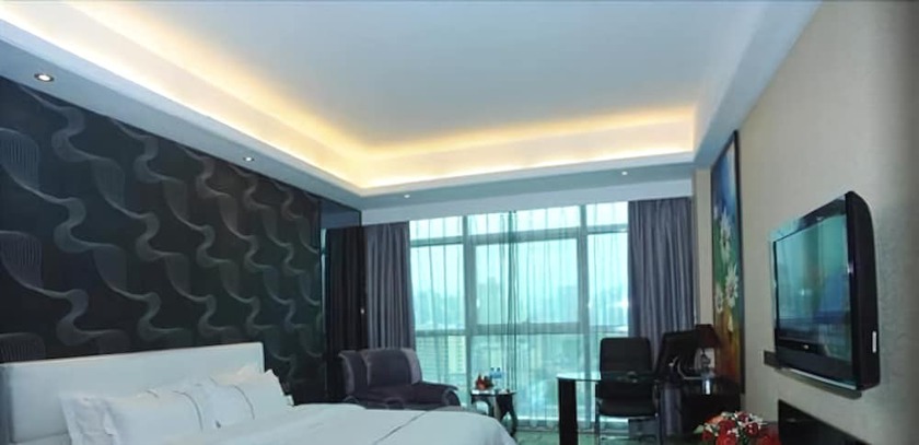 Imagen de los interiores del Hotel Xiamen landscape Hotel. Foto 11