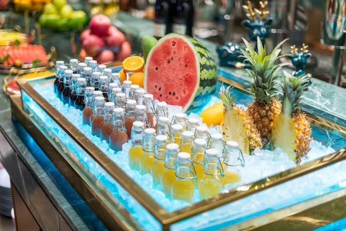 Imagen del bar/restaurante del Hotel Xi'an Bell Tower South Gate Manxin. Foto 11