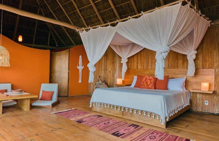Imagen de la habitación del Hotel Xinalani. Foto 10