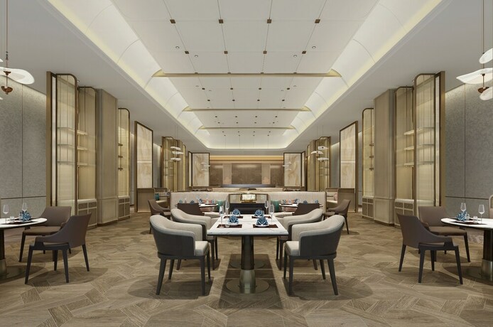 Imagen del bar/restaurante del Hotel Xiongan International. Foto 13