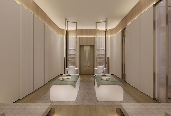 Imagen de la piscina del Hotel Xiongan International. Foto 30