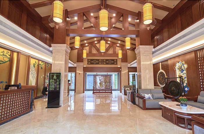 Imagen de los interiores del Hotel Xishuangbana Yunshangpin. Foto 17