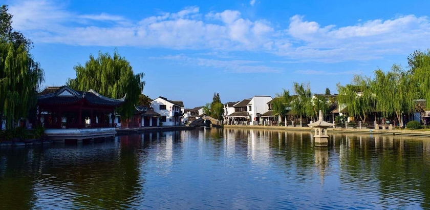 Imagen de los exteriores del Hotel Xitang Yanyu Jiangnan Jinglan. Foto 13